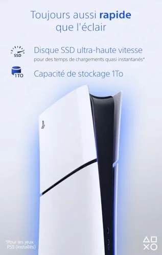Sony PlayStation 5 Édition Numérique + 2 DualSense Blanche image 2