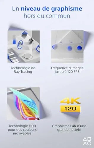 Sony PlayStation 5 Édition Numérique + 2 DualSense Blanche image 3