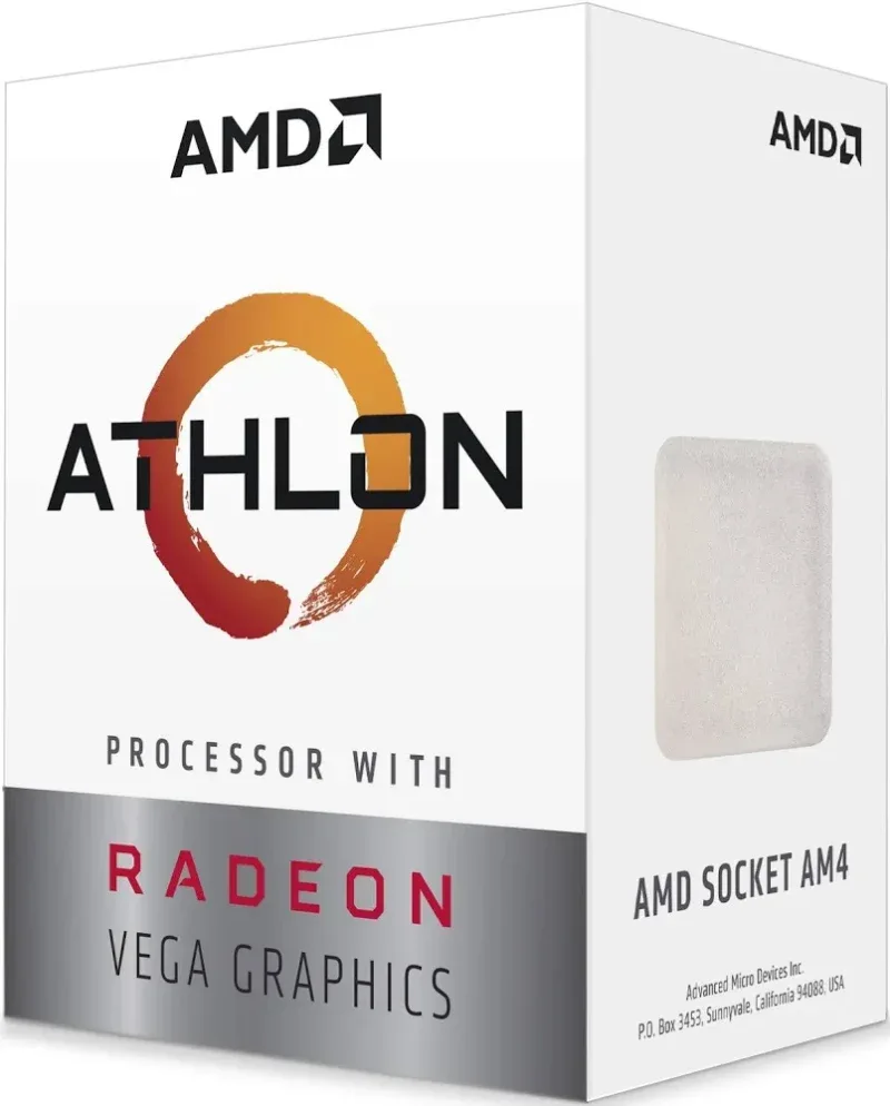 AMD Athlon 3000G 3,5 GHz - processeur vue principale