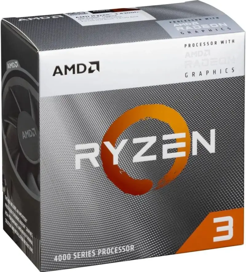 AMD Ryzen 3 4300G 3,8 GHz (100-100000144BOX) - vue 3