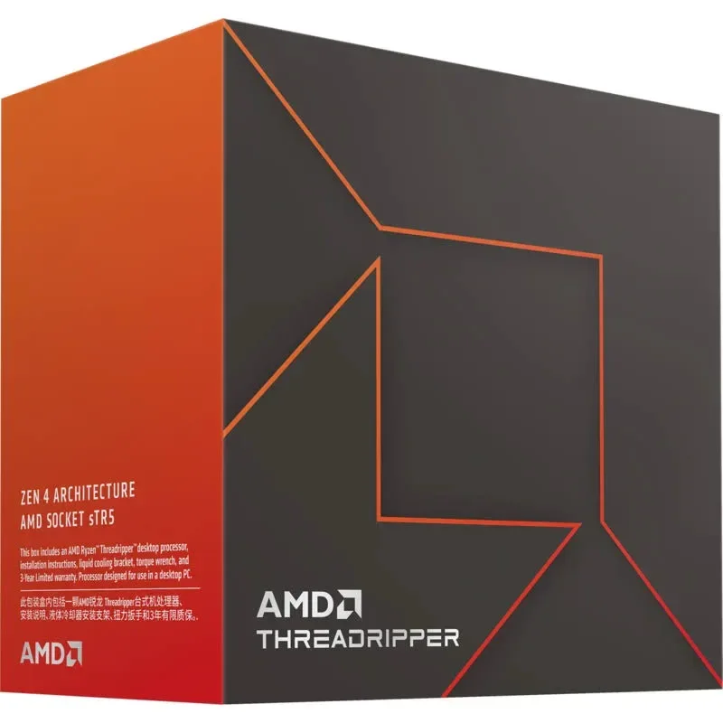 AMD Ryzen Threadripper 7960X 4,2/5,3 GHz - processeur vue principale