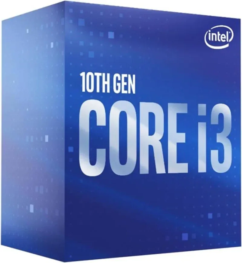 Intel Core i3-10105 processeur 3,7 GHz 6 Mo Smart Cache Boîte - processeur vue principale