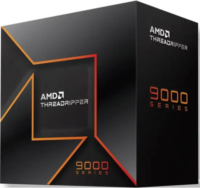 Processeur AMD Ryzen Threadripper 9960X 24 cœurs 4,2 GHz base 5,4 GHz turbo Socket sTR5 - processeur vue principale