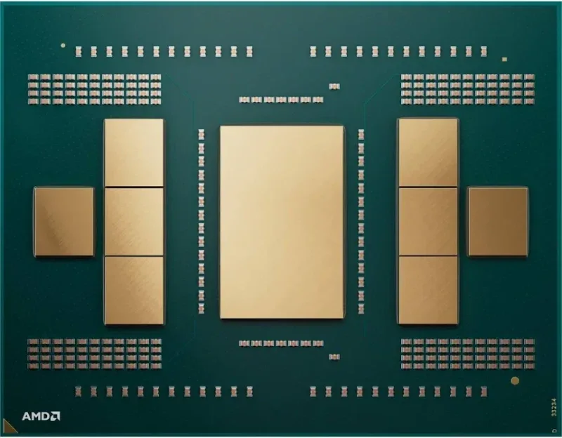 Processeur AMD Ryzen Threadripper PRO 9985WX 64 Cœurs 3,2 GHz 5,4 GHz Octa-channel DDR5 Boîte - vue 3