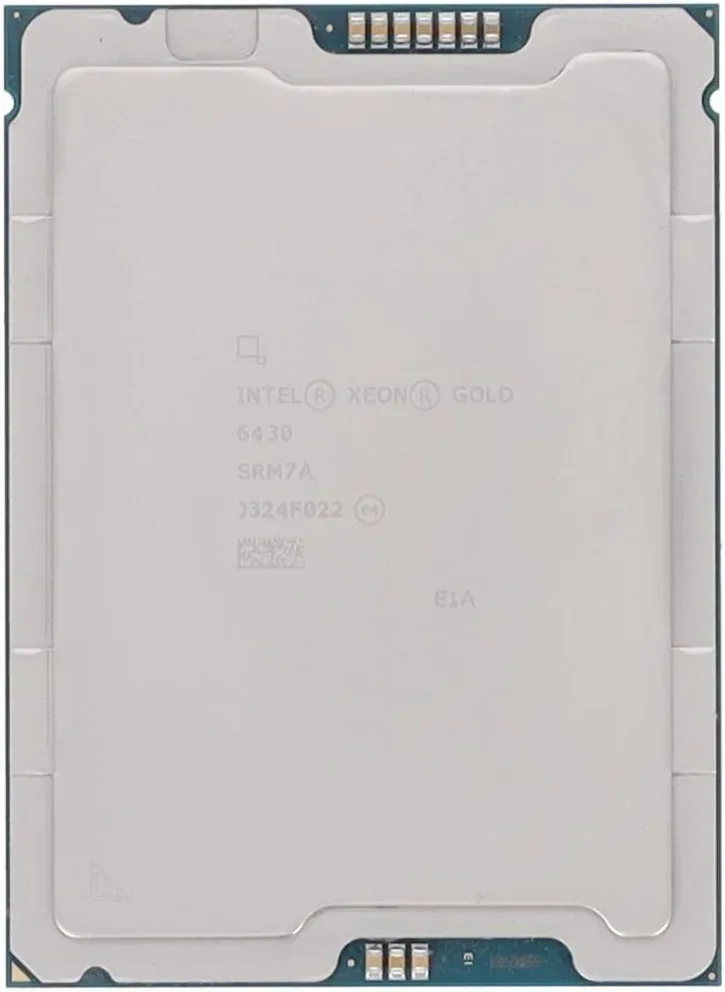 Processeur HPE Intel Xeon Gold 6430 32 Cœurs 2,1 GHz Base 3,4 GHz Turbo DDR5 ECC - processeur vue principale