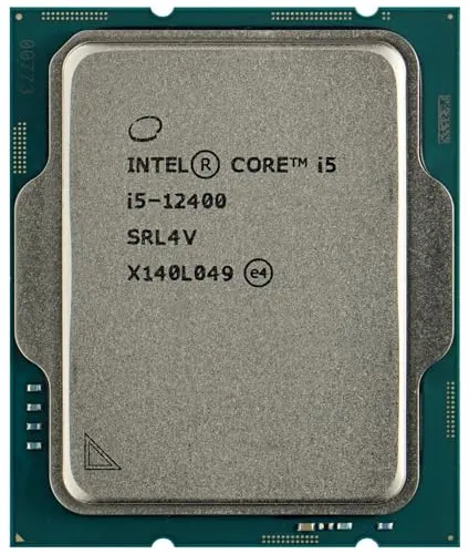 Intel Core i5-12400 LGA1700 6 cœurs 12 threads