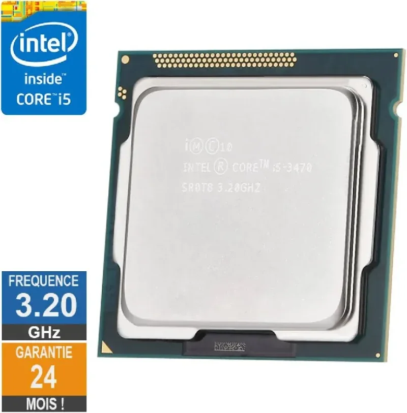 Processeur Intel Core I5-3470 3.20GHz SR0T8 FCLGA1155 6Mo - processeur vue principale