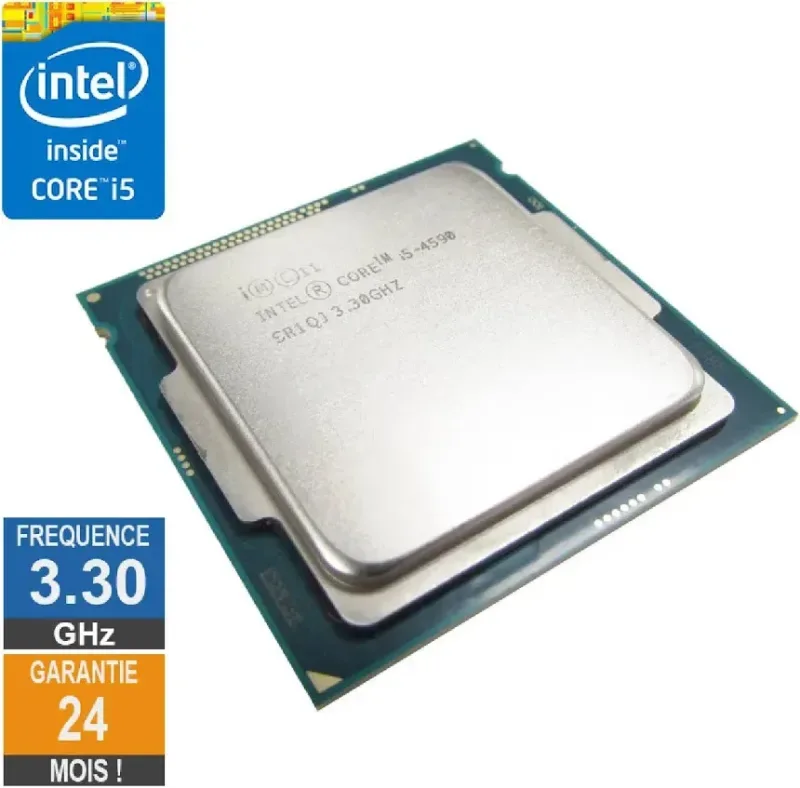 Processeur Intel Core I5-4590 3.30GHz SR1QJ FCLGA1150 6Mo - processeur vue principale