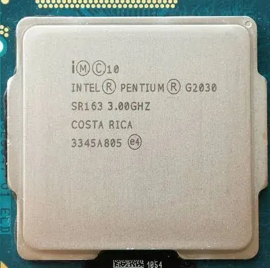 Processeur Intel Pentium G2030 3GHz SR163 FCLGA1155 3Mo - vue 3