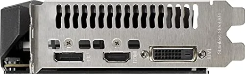 ASUS GTX 1650 4G TUF-GTX1650-4GD6-P-GAMING Noir image 2