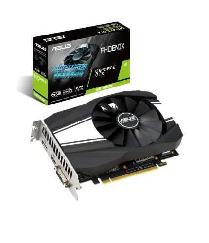 ASUS PH-GTX1660S-6G - - GF GTX 1660 Super - 6 Go GDDR6 - PCIe 3.0 x16 - DVI