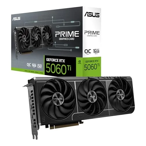 Carte graphique Asus PRIME GeForce RTX 5060 Ti OC 16G