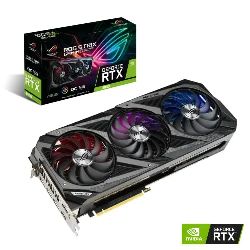 ASUS ROG Strix NVIDIA GeForce RTX 3090 OC Edition Gaming