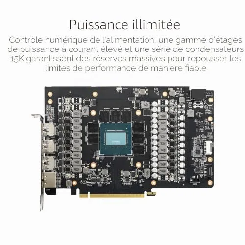 ASUS ROG STRIX NVIDIA GeForce RTX 4080 OC Edition / Blanc image 3