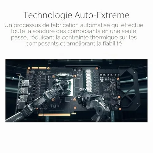ASUS ROG STRIX NVIDIA GeForce RTX 4080 OC Edition / Blanc image 5