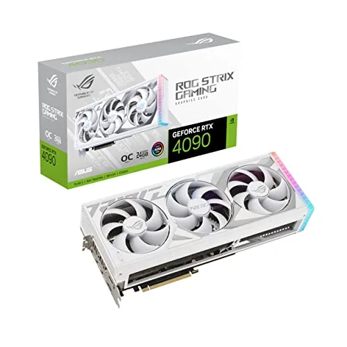 ASUS ROG STRIX NVIDIA GeForce RTX 4090 OC Edition / Blanc