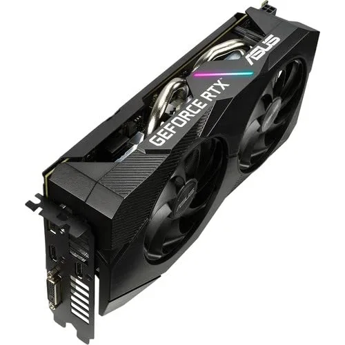 ASUS SVGA GEFORCE ASUS DUAL-RTX2060-O6G-EVO DDR6 image 1