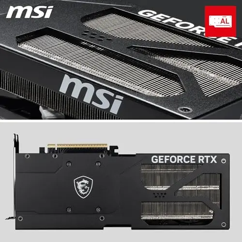 Carte graphique - MSI - VENTUS GeForce RTX 5070 - 12 Go GDDR7 - 3 ventilateurs - Overclocking - vue 5