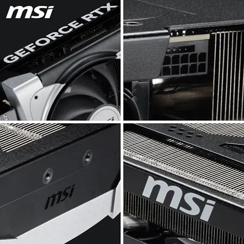 Carte graphique - MSI - VENTUS GeForce RTX 5070 - 12 Go GDDR7 - 3 ventilateurs - Overclocking - vue 7