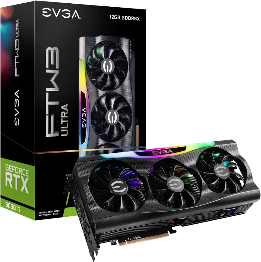 EVGA GeForce RTX 3080 Ti FTW3 ULTRA 12 Go GDDR6X image 2