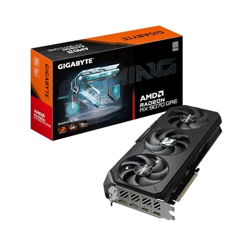 GIGABYTE Gaming Radeon RX 9070 GRE GDDR6 PCI Express 5.0 ATX GV-R907GREGAMING OC-12GD 12 Go
