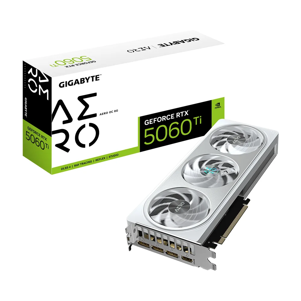 gigabyte GeForce RTX 5060 Ti AERO OC 8G image 1