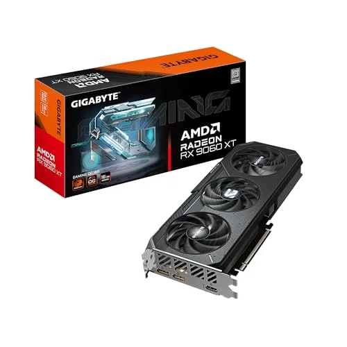 GIGABYTE Radeon RX 9060 XT Gaming OC 16G PCIe 5.0 16 Go GDDR6 GV-R9060XTGAMING OC-16GD