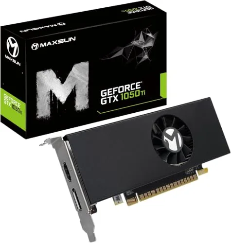 maxsun Geforce GTX 1050 Ti vidéo GDDR5 128 bits pour PC