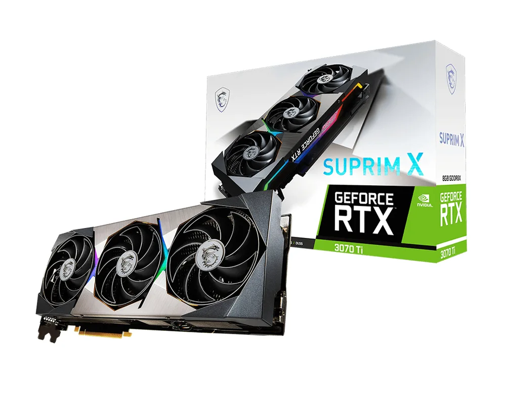 msi GeForce RTX 3070 Ti SUPRIM X 8 Go GDDR6X image 2