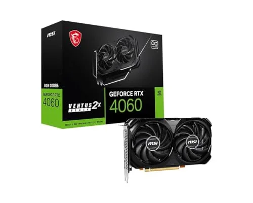 MSI GeForce RTX 4060 Ventus 2X Black 8G
