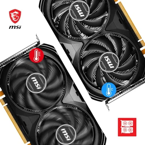 MSI GeForce RTX 4060 Ventus 2X Black 8G image 2