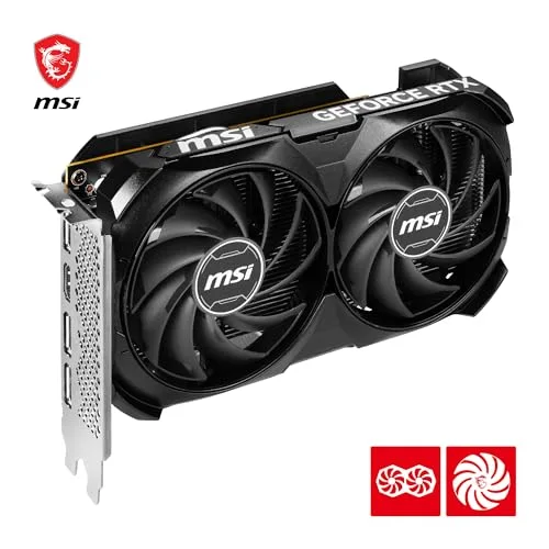 MSI GeForce RTX 4060 Ventus 2X Black 8G image 3