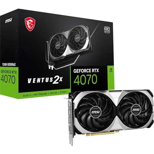MSI GeForce RTX 4070 Ventus 2X 12G OC