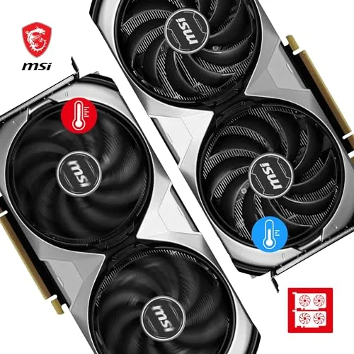 MSI GeForce RTX 4070 Ventus 2X 12G OC image 2