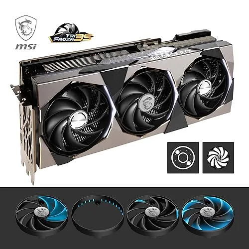 MSI GeForce RTX 4080 SUPRIM X 16 Go GDDR6X DLSS3 - vue 4