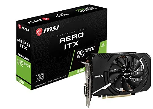 MSI GTX 1660 Aero ITX 6G OC GeForce GTX 1660 6 Go GDDR5