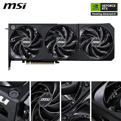 MSI NVIDIA GeForce RTX 5070 Ti 16G Shadow 3X OC image 1