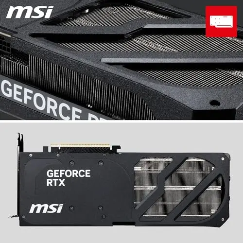 MSI NVIDIA GeForce RTX 5070 Ti 16G Shadow 3X OC image 4