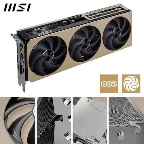 MSI NVIDIA GeForce RTX 5080 16G Inspire 3X OC 16 Go GDDR7 image 3