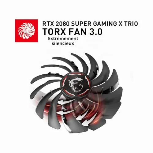 MSI VGA RTX 2080Super Gaming X Trio *0031 image 3