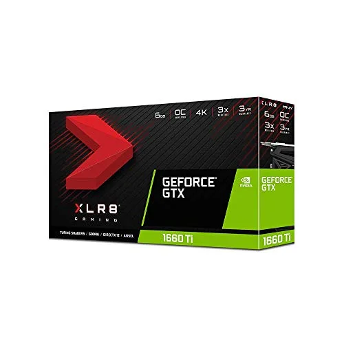 PNY GeForce GTX 1660 Ti 6GB XLR8 Gaming Overclocked Edition 6144 MB GDDR6 Noir VCG1660T6SFPPB-O image 3