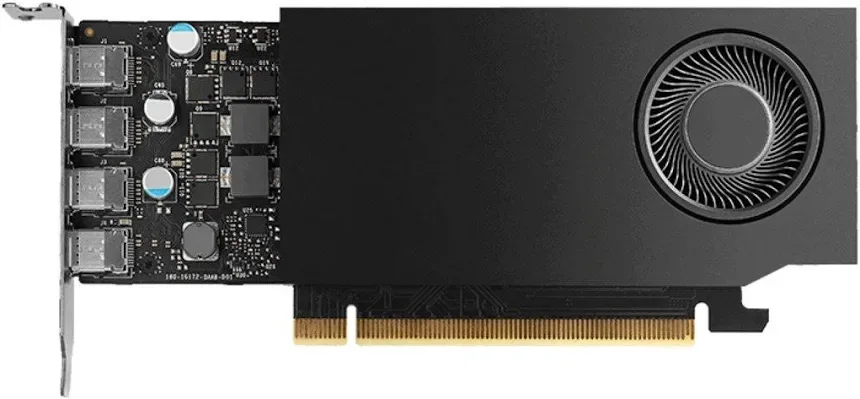 PNY RTX A400 4GB GDDR6 Low Profile PCIe x8 pour gaming et multimédia