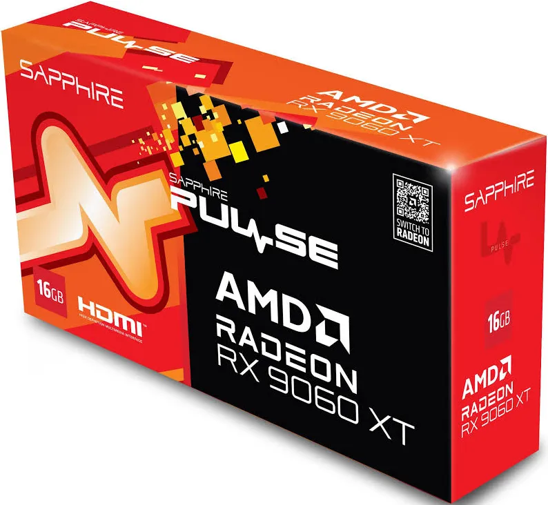 Sapphire Radeon RX 9060 XT PULSE 16GB image 2