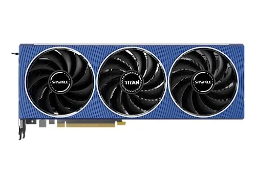 Sparkle Intel Arc A750 Titan OC Edition, 8 Go GDDR6, ThermalSync, Refroidissement déchiré, image 1