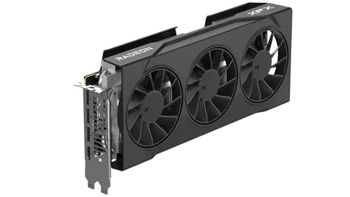 XFX AMD Radeon RX 9070 Swift Triple Fan OC Gaming Edition 16Go / GB GDDR6 Noir image 2