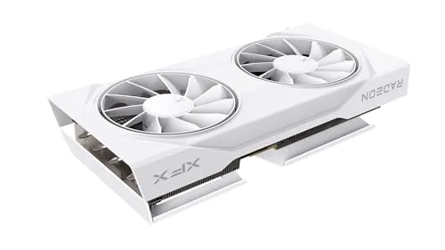 XFX Swift AMD Radeon RX 9060 XT OC White Gaming Edition avec 16 Go GDDR6 HDMI 2xDP image 3