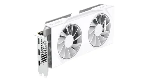 XFX Swift AMD Radeon RX 9060 XT OC White Gaming Edition avec 16 Go GDDR6 HDMI 2xDP image 6