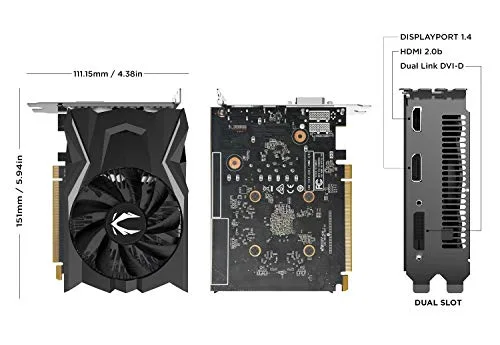 Zotac Gaming GeForce GTX 1650 OC image 1