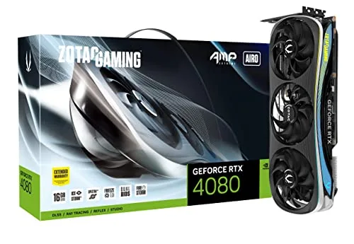 Zotac Gaming GeForce RTX 4080 16 Go AMP Extreme AIRO GDDR6X 256 Bits 22