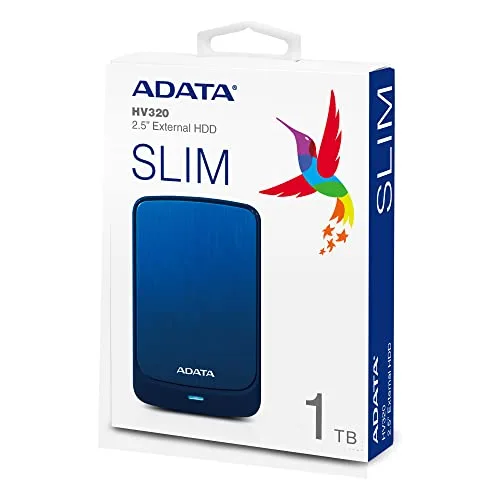 ADATA HV320 1 To Bleu - vue 7